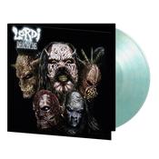 LORDI - Deadache (Reissue) - LP - 180g Translucent Blue &amp; White Marbled Vinyl [APR 25] image