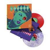 VARIOUS - Lounge Psychédélique (The Best of Lounge &amp; Exotica 1954-2022) [Repress] - 2022) [Repress] - 2LP - Deluxe 'Marble &amp; Solid Red' Coloured Vinyl image