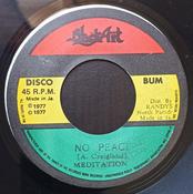 MEDITATION - No Peace (Reissue) image