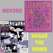 MEKONS / HAGAR THE WOMB - Split image