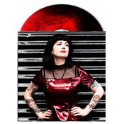 MOLLY VULPYNE - Amortise - 12'' EP - Red with Black Smoke Vinyl image