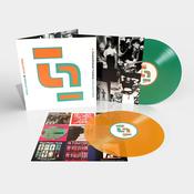 THOMPSON TWINS - Industry &amp; Seduction: A Thompson Twins Collection - 2LP - Transparent Green / Orange Vinyl image