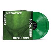 TYPE O NEGATIVE - Slow Deep And Hard [Rocktober 2024] - 2LP - Green &amp; Black Marbled Vinyl [OCT 11] image