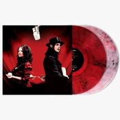 THE WHITE STRIPES - Get Behind Me Satan (20th Anniversary Edition) - 2LP - Clear w/ Red and Black Smoke Vinyl image