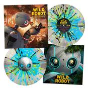 KRIS BOWERS - The Wild Robot (Original Motion Picture Soundtrack Music) - 2LP - Crystal Clear w/ Blue Orb &amp; Green, Mint, Blue, &amp; Black Splatter Vinyl [JAN 10] image
