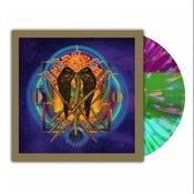 YOB - Our Raw Heart (2026 Repress) - LP - 'Deep Purple, Kelly Green &amp; Electric Blue' Striped With Rainbow Splatter Vinyl [FEB 27] image