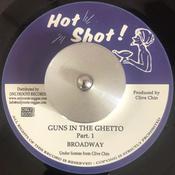BROADWAY / RANDY'S ALL STARS - Guns In The Ghetto Part 1 / Guns In The Ghetto Part 2 (Repress) - 7" - Vinyl image