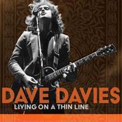 DAVE DAVIES - Living On A Thin Line - 2LP - Orange &amp; Brown Splatter Vinyl image