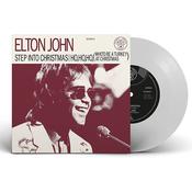 ELTON JOHN - Step Into Christmas - 12" - White Vinyl image