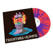 THE FRIGHTNRS - Always - LP - Red w/ Blue Splatter Vinyl image