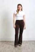 Bridget Wide Leg Mocha Cords image