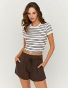 White Striped T-Shirt