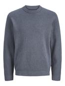 Milano Stitch Knit Crew Neck - Turbulence Melange image