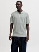 Riley Knit Short Sleeve Polo - Laurel Wreath twist image