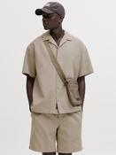 Global Waffle Resort Short Sleeve Shirt - Vintage Khaki image