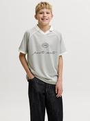 Eterna Football Junior Boys Vapor Blue Polo