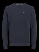 Ryan Knit Crew Neck Jumper - Navy Blazer