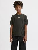 Club Back Script Crew Neck Tee Junior - Peat