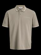 Fusion Pique Mesh Collar Polo - Vetiver image