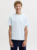 Frederiksberg Monogram Crew Neck Tee Junior - Ice Water