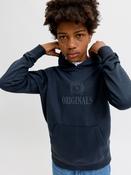 Frederiksberg Monogram Junior Sweat Hoodie - Sky Captain
