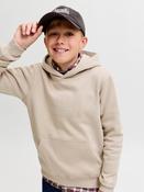 Frederiksberg Monogram Junior Sweat Hoodie - Feather Gray