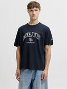 Frederiksberg Bold Branding Crew Neck Tee - Sky Captain
