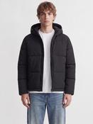 Galaxy Puffer Jacket - Black image