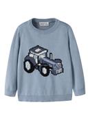 Levon Long Sleeve Knit - Ashley Blue