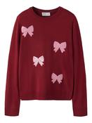 Ralle Long Sleeve Knit - Red Dahlia image