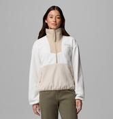Womens Sequoia Grove™ 1/2 Zip Fleece-Sea Salt / Dark Stone image