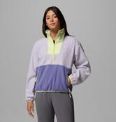 Womens Sequoia Grove™ 1/2 Zip Fleece-Lavender Pearl
