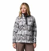 Columbia Women's Benton Springs Printed Half Snap Fleece - Cirrus Grey Sketchup image
