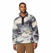 Mens Helvetia™ II Printed Half Snap Fleece-Shark/Dreaming