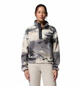 Columbia Women's Helvetia II Cropped Printed Sherpa Fleece - Shark Dreaming image