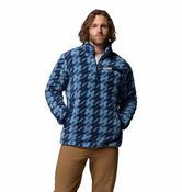 Columbia Mens Rugged Ridge High Pile Half Zip - Rainy Day Twill