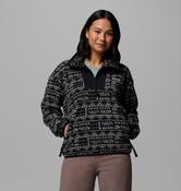 Womens Sequoia Grove™ Printed Half Zip-Black  Horizons image