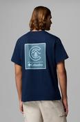 Mens Csc™ Logo Back Tee-Collegiate Navy image