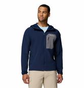 Columbia Mens Tall Heights III Hooded Softshell - Collegiate Navy image