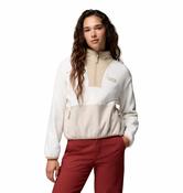 Columbia Womens Sequoia Grove II Half Zip Fleece - Sea Salt / Ancient Fossil image