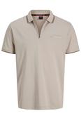 Fusion Branding Polo Zip Short Sleeve-Pure Cashmere image
