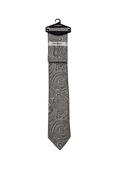 Mens Putty Paisley Tie &amp; Pocket Square image
