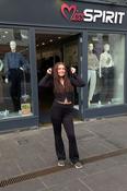 Black Flared Trousers image