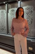 Pink Sparkle Knit Top image