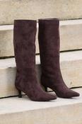 Daisy Chocolate Brown Long Boot image