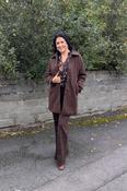 Georgia Chocolate Brown Coat image