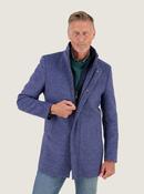 Jeans Blue Tokyo Trip Funnel Neck Coat