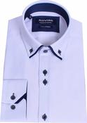 Advise White Double Collar Shirt image