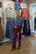 Bridget Wide Leg Terracotta Cords image