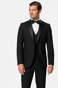 Carnaby Lester Fit Black Waistcoat image